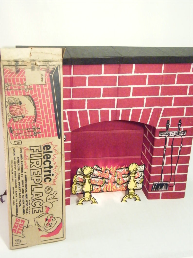 Full Size Christmas Fireplace | Etsy