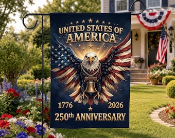 250th Anniversary Usa Flag Made In Usa, American Flag Double Sided, Independence Day, 4th Of July, Patriotic Decor, Garden Decor, Home Decor