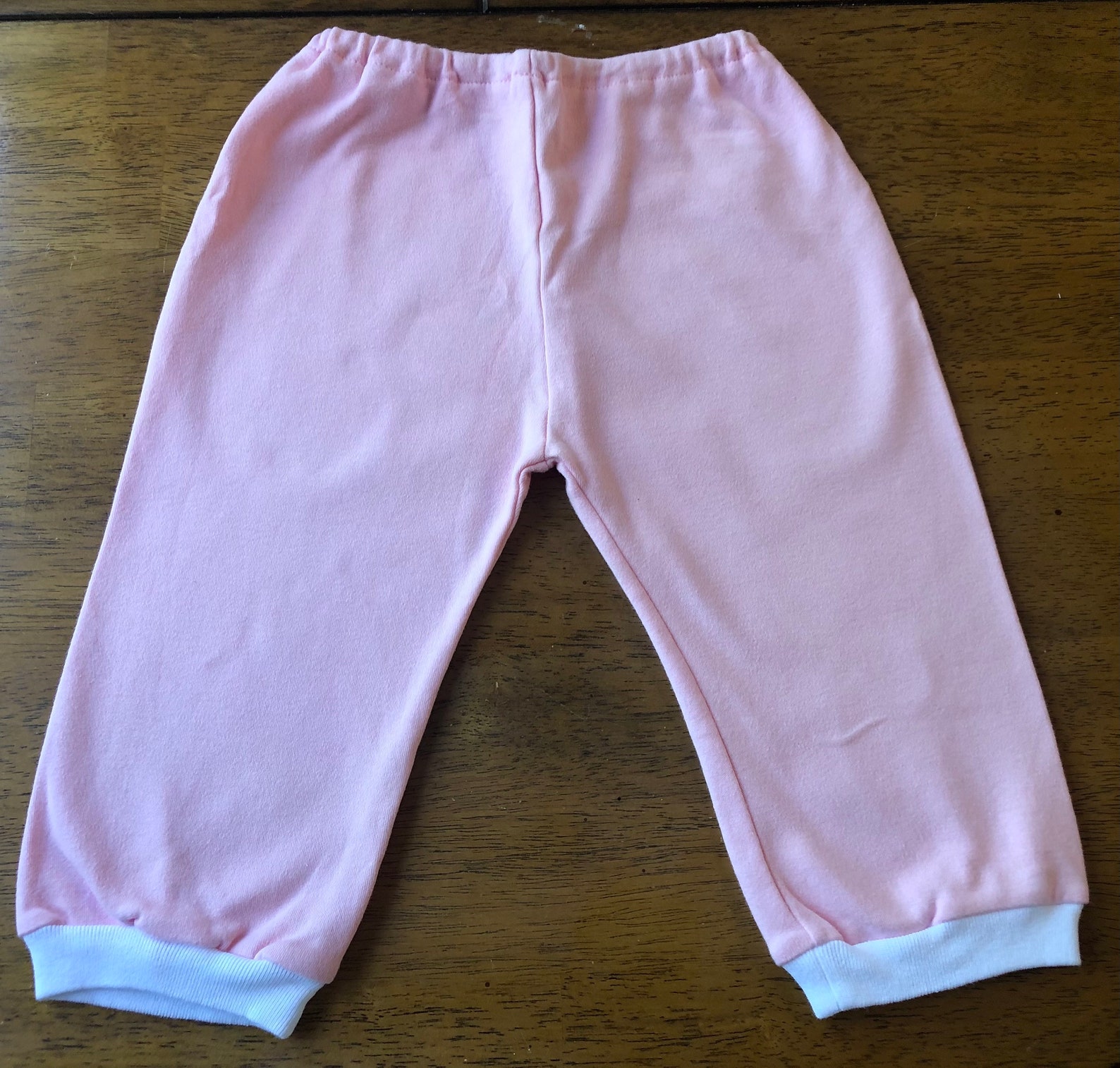 Baby Pants Pink Baby Girl Pants | Etsy