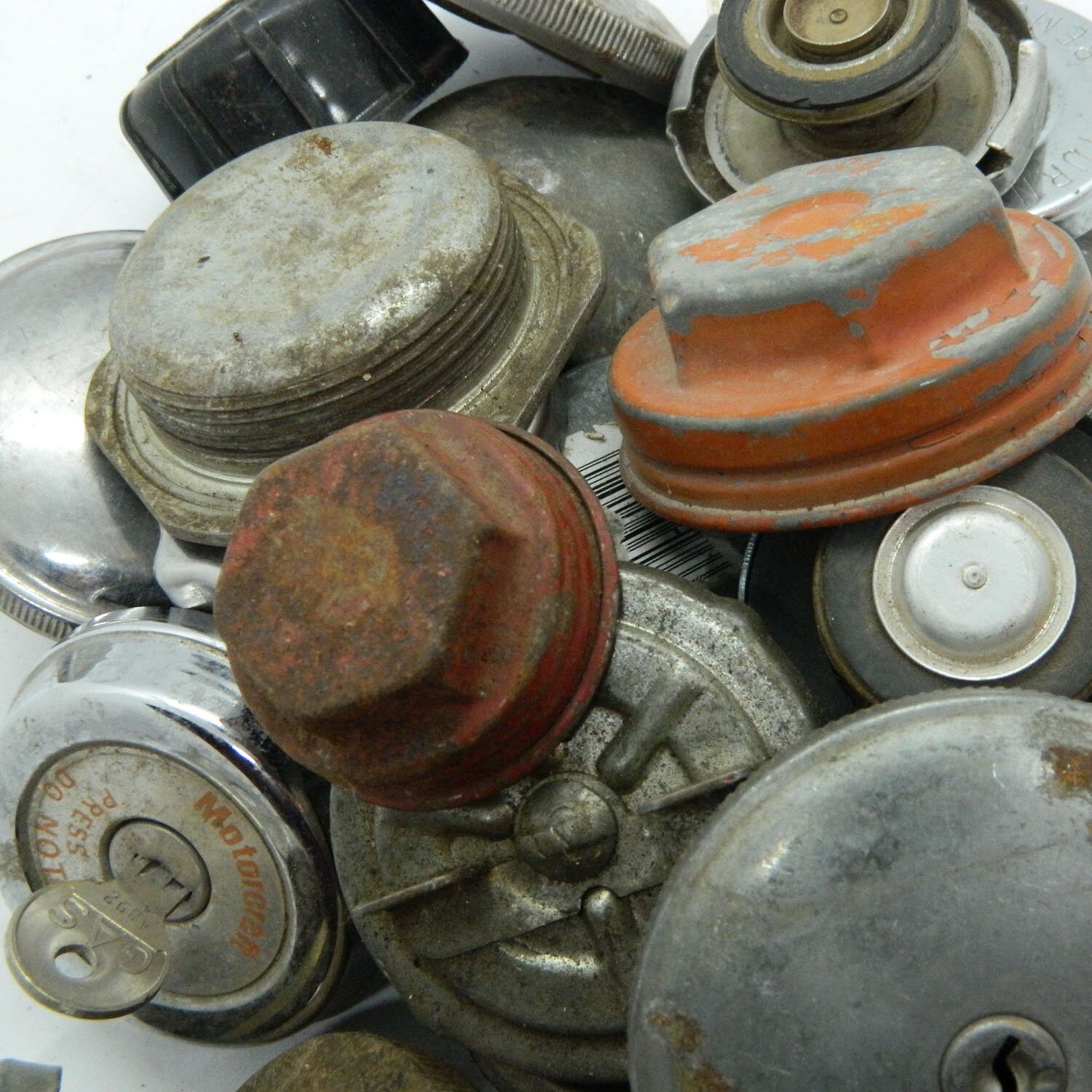 Assorted Vintage Gas Caps Etsy