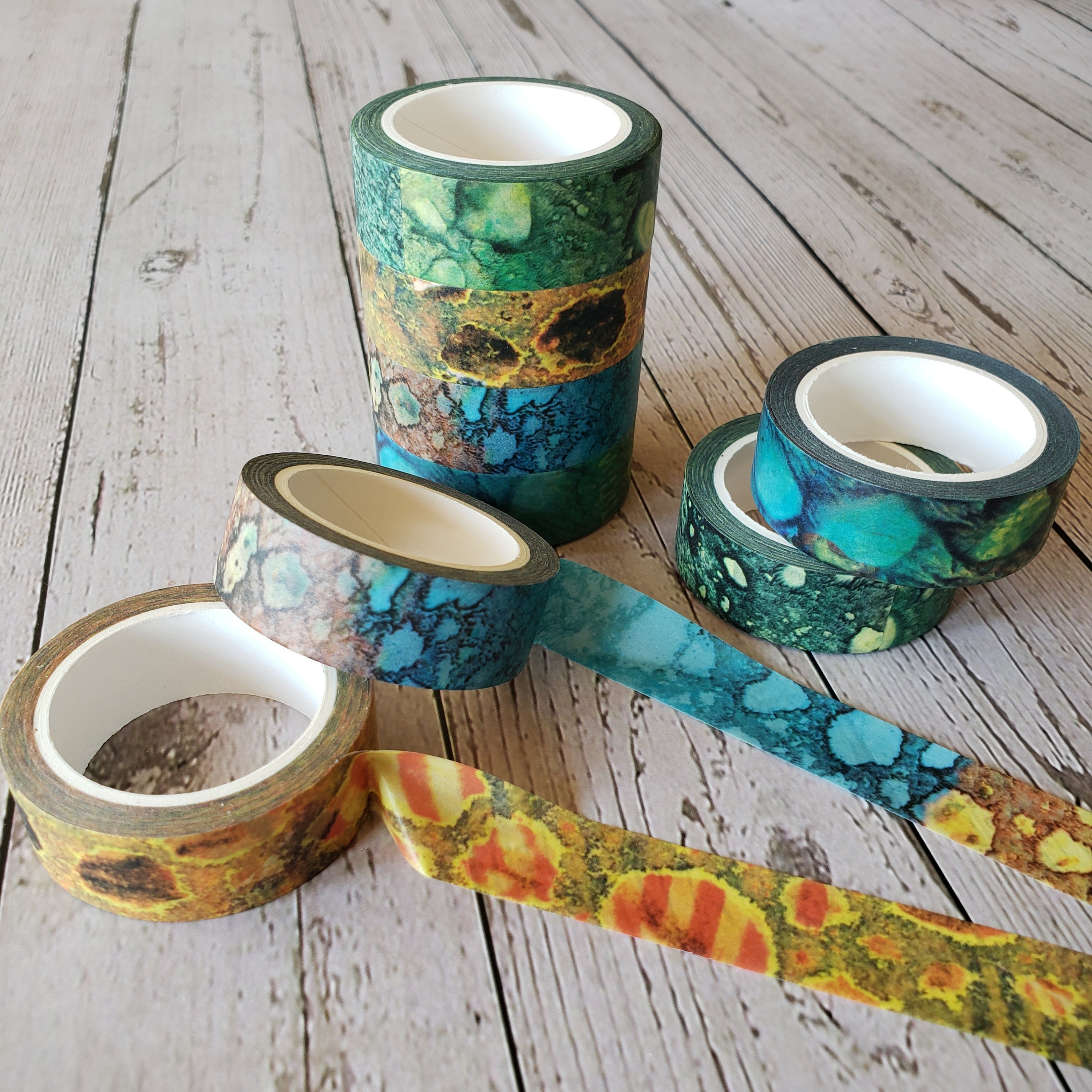 solol washi ソルオル solworks Citra Solv Patterned Washi Tape - Etsy