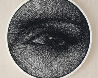 Custom 3D-Framed String Art | Personalized Thread Art