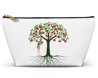 Apfelbaum Zubehör Tasche, christliches Geschenk, Reise-Make-uptasche