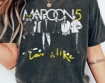 Maroon 5 Love is Like Tour 2025 Shirt, Maroon 5 Two Sided Shirt