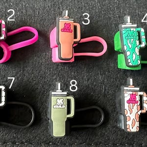 Drinking Cup Stanley Tumbler Straw Toppers