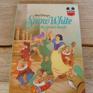 Snow White and the Seven Dwarfs Hardback Book Disneys