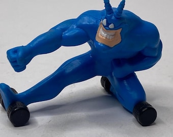 The Tick Skating Action Figure Toy Cake Topper 2&quot; Tall 1995
