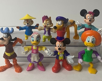 Mickey & Friends Epcot Center, lot de 8 décorations de gâteaux Disney