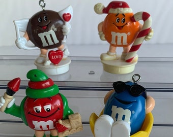 M & M Kerstversiering Snoeptaarttoppers Set van 4 Burger King