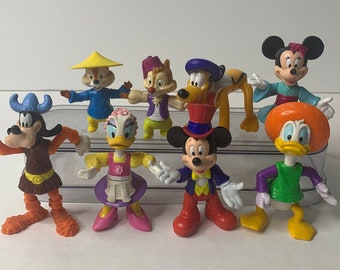 Mickey & Friends Epcot Center, lot de 8 décorations de gâteaux Disney