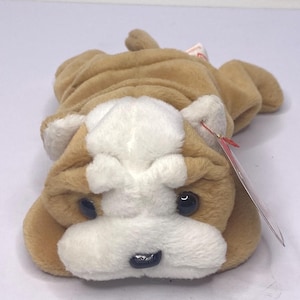 Vintage plush bulldog - Etsy 日本