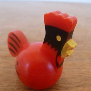 Fisher Price Little People Farm Red Rooster 1.75&quot; Tall Vintage