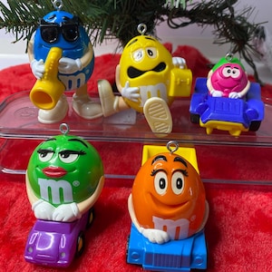 M & M Weihnachtsschmuck Candy Cake Topper 5er-Set
