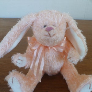 Ty Camelia the Rabbit Attic Treasures Plush Bunny Rabbit "Always in Bloom!" W/ Tags 8" Tall 1993 Stuffed Animal Toy
