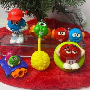 M & M Weihnachtsschmuck Candy Cake Topper 5er-Set