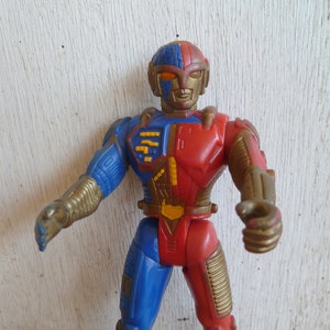 Saban VR Troopers Ultimate Ryan Steele Jointed Action Figure 5.25&quot; Tall 1995 Vintage