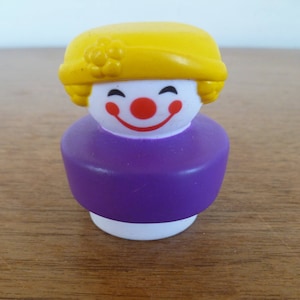 Fisher Figure Girl Clown  Little People 1991