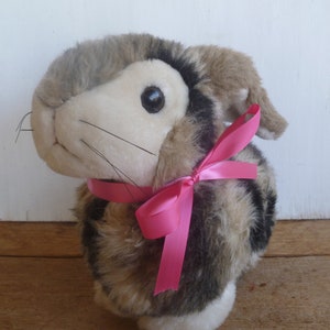 Vons Plush Bunny Rabbit Brown 10&quot; Tall Fine Toy Co Stuffed Animal Toy