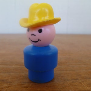 Fisher Price Cowboy Little People 2&quot; Tall