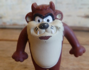 Warner Bros. Tazmanian Devil Miniature Cake Topper 2.5" Tall 1988