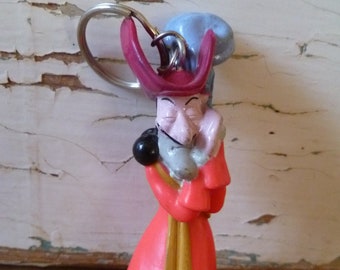 フック船長のフィギュア ピーターパン キーチェーン ケーキトッパー 高さ4.5インチ