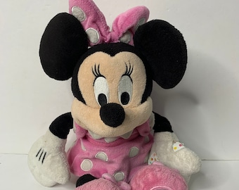 レトロなミニーマウスのぬいぐるみ - 本物のディズニーアンコール
