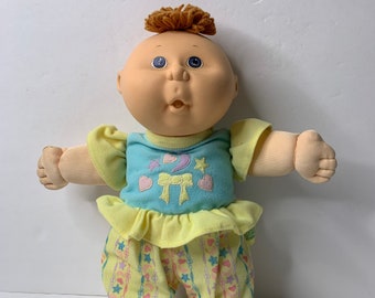 Cabbage Patch Kids Preemie W/ Outfit 13" Tall 1991 Stuffed Toy Doll