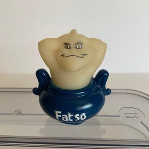 Casper The Ghost Fatso in Pot Glow in the Dark Doll Cake Topper 2.5&quot; Tall 1995