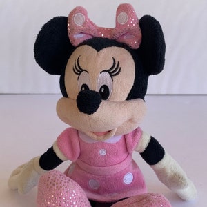 Disney Plush Minnie Mouse 10" Tall Stuffed Animal Toy