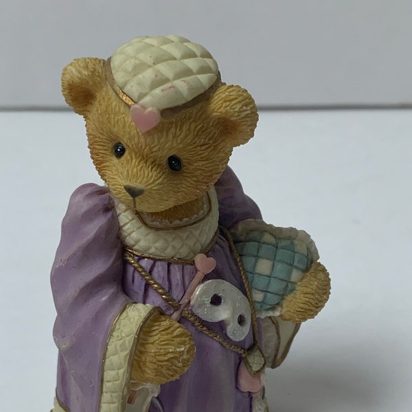 Cherished Teddies Figurine Juliet "Wherefore Art Thou Romeo" 3.5" Tall 1996 Priscilla Hillman