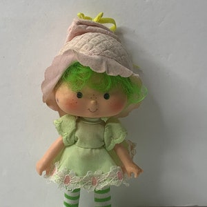 Muñeca Strawberry Shortcake Friend Lime Chiffon de 15 cm de alto, 1979