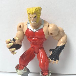 Marvel X Men Comics Sabertooth X Men Figurka akcji 6" wysokości 1998