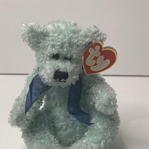 Ty Attic Treasures Plush Bear "Armstrong" W/ Tags 8.5" Tall 1993 Stuffed Animal Toy