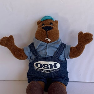 Orchard Versorgung Hardware Großen Plüsch Beaver 10 "Tall Einzigartige Plüschtier Spielzeug