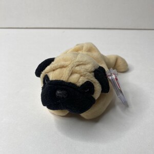 Pugsly beanie baby may 2 1996 sales