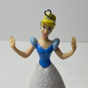 Disney Cinderella Christmas Ornament PVC 6" Tall