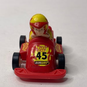 Subway Kids Meal Pullback Race Car #45 Speed Bumpers Series 3&quot; Long 1997