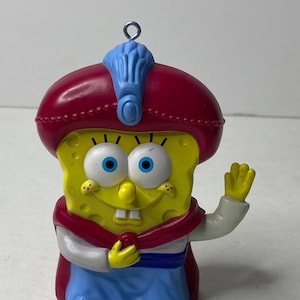 Sponge Bob Christmas Ornaments McDonalds Happy Meal Toys