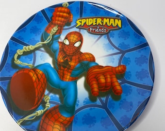 Plato de plástico de Spider-Man y sus amigos, Zak Designs