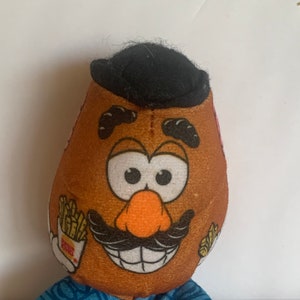 Hasbro Mr. Potato Head Figurine 4.5&quot; Tall 1999 Burger King