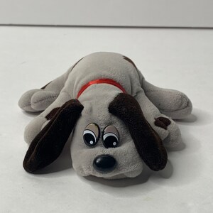 Pound Puppy Newborn Plush Dog 7" Long 1985 Tonka Stuffed Animal Toy