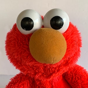 Sesame Street Plush Elmo Doll Muppets Hasbro 15&quot; Tall 1995 Stuffed Animal Toy