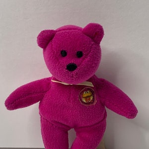 Ty Happy Meal The Bear Teenie Beanie Babies Plush Bear 5&quot; Tall 2004 Stuffed Animal Toy