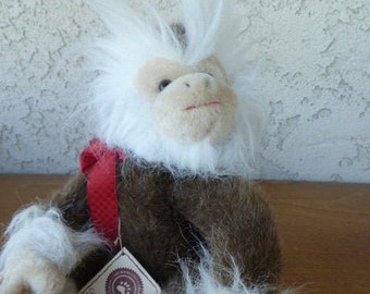 Singe en peluche « Jim I Swingster » de Boyd's Collection avec étiquettes, 30 cm de haut