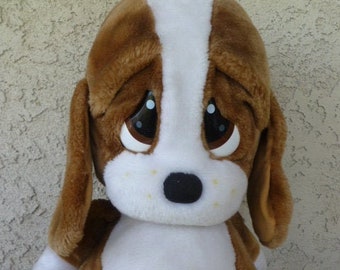 sad sam stuffed dog
