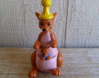 Disney Winnie the Pooh Kanga & Roo PVC Cake Topper 3" Tall