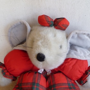 Commonwealth Puffalump Plush Mouse Doll 20&quot; Tall 1993 Stuffed Animal Toy