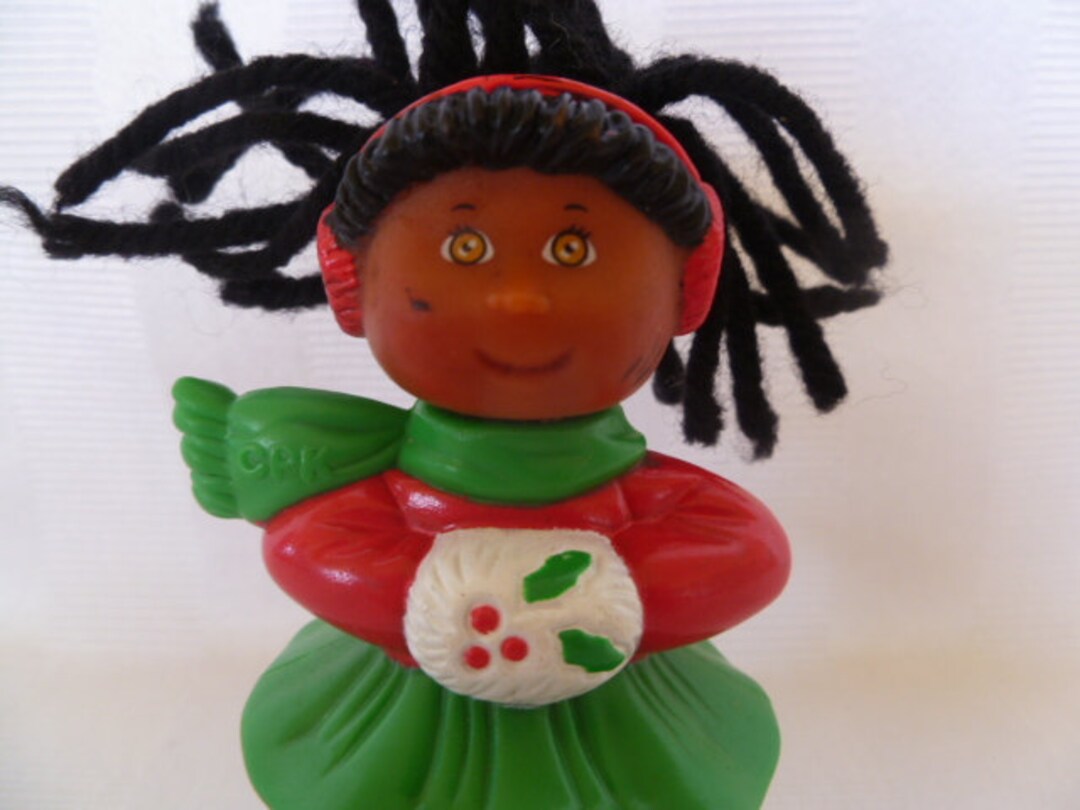 Cabbage Patch Kids Miniature Figurine Doll Christmas - Etsy