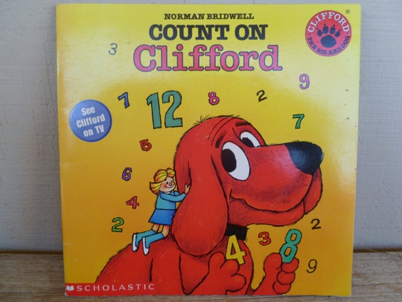 Compter Sur Clifford Le Gros Chien Rouge Livre 1986