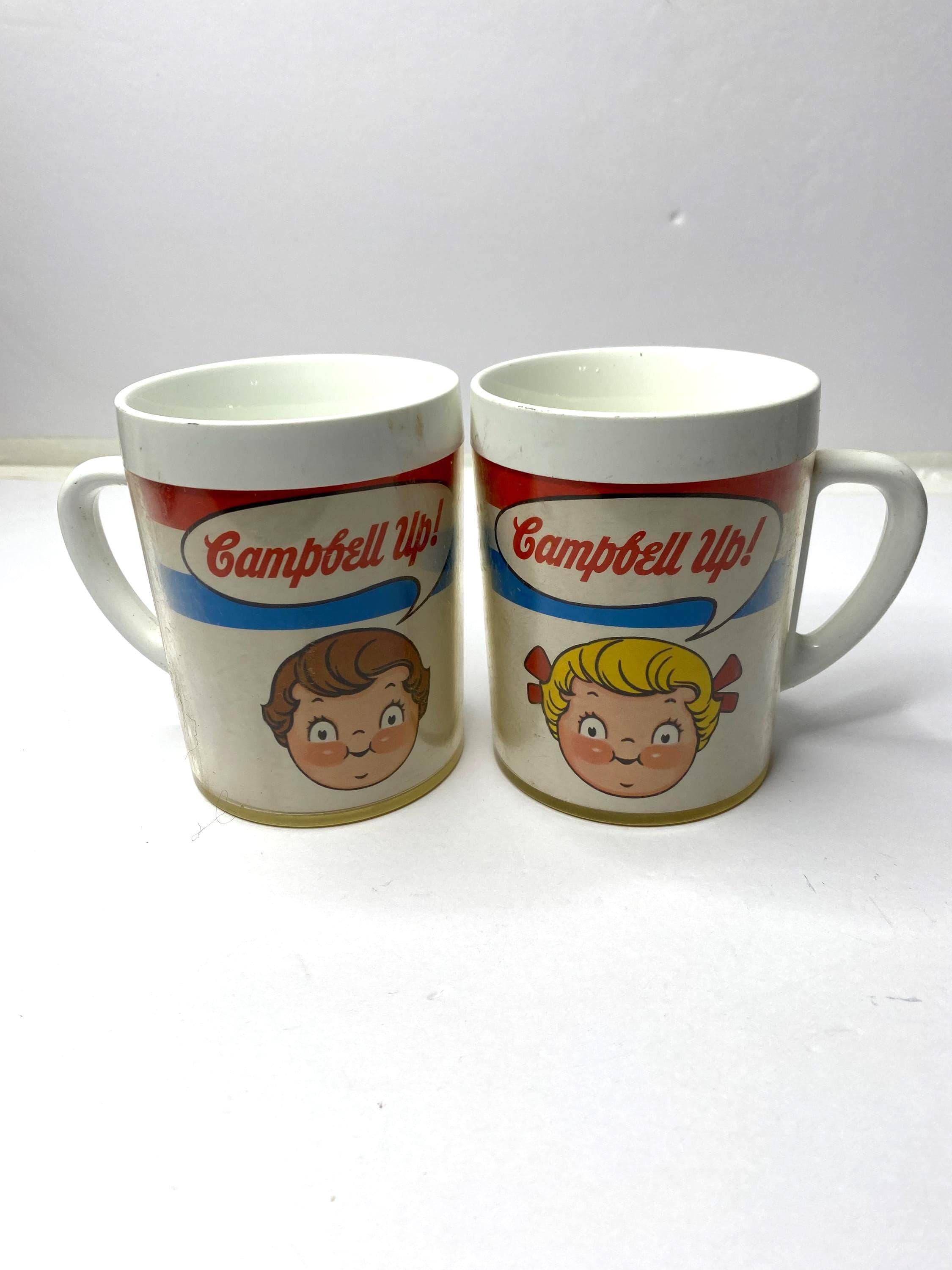 Campbell soup bowls mugs - Etsy 日本
